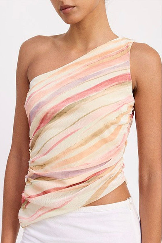 Liza One Shoulder Top