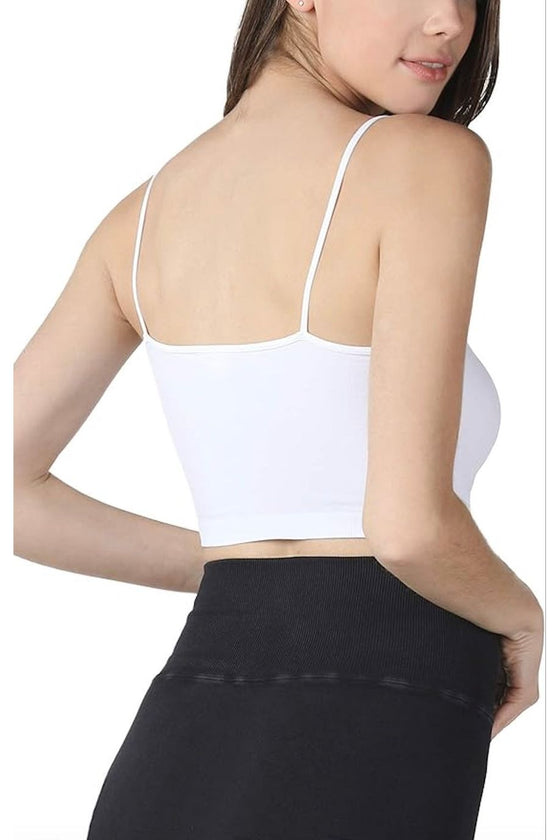 White Bra Top OS