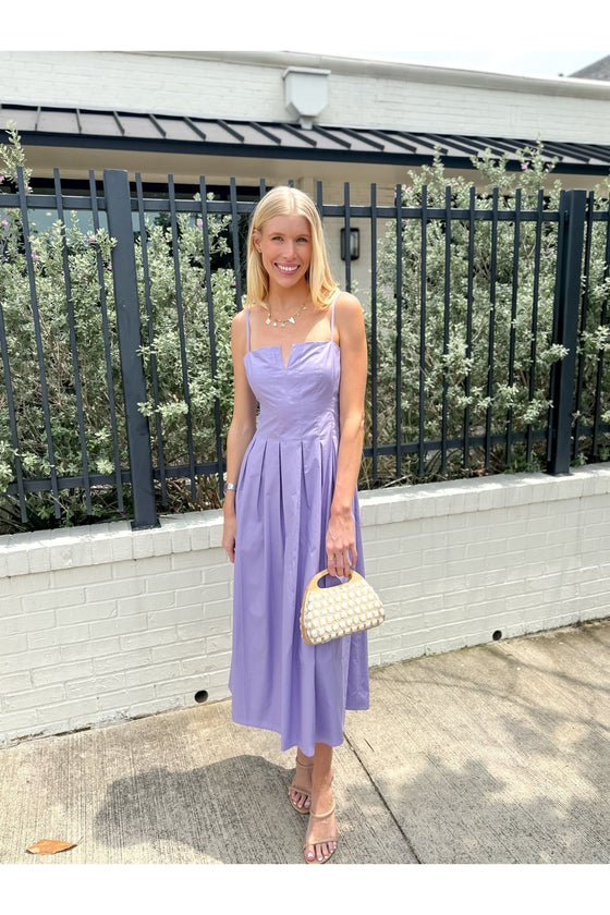 Hallie Pleated Dress