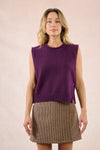 Purple Sweater Vest