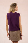 Purple Sweater Vest
