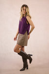 Purple Sweater Vest