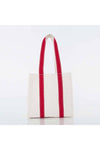 Four Bottle Canvas Wine Carrier - Red