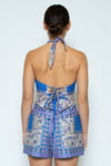 Paisley Scarf Top