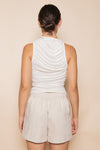 White Mila Mesh Tank