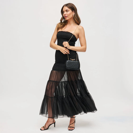 Black Allison Evening Bag