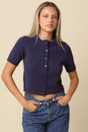 Hope Top- Navy