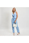 White Kaia Woven Crossbody