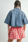 Short Sleeve Denim Jacket