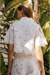 Lace Floral Blouse