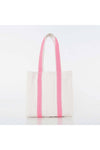 Four Bottle Canvas Wine Carrier - Hot Pink