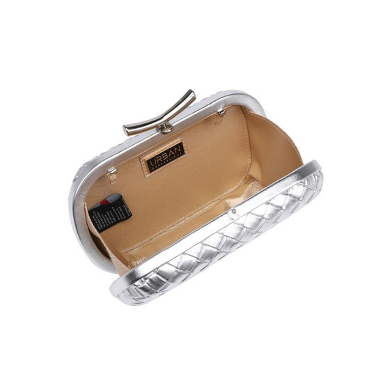 Silver Allison Evening Bag