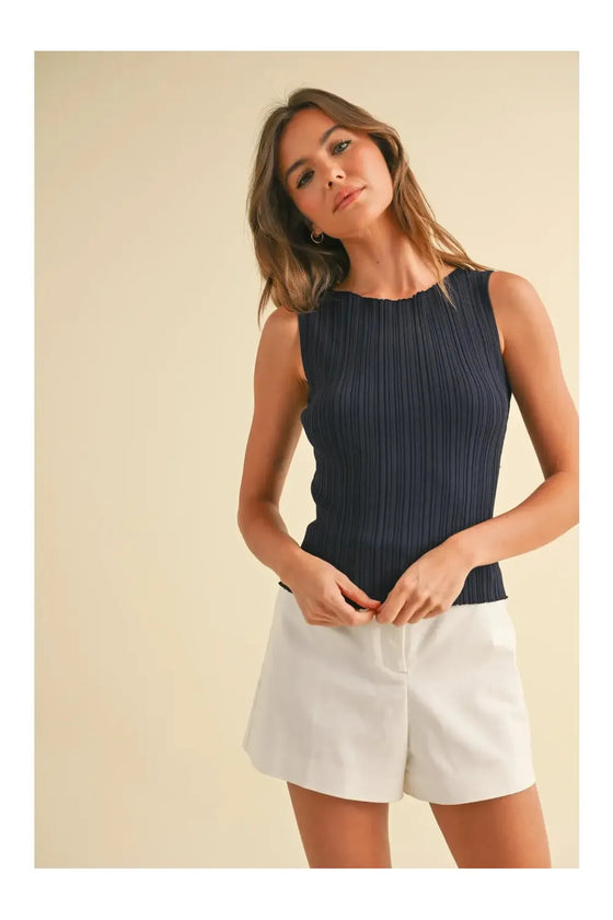 Audrey Top Navy