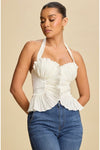 Peyton Pleated Top
