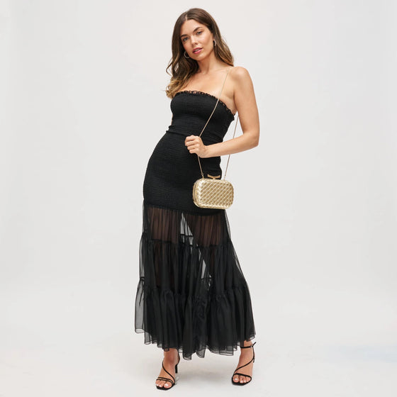 Gold Allison Evening Bag