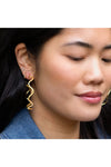 Alma Hoops 18K Gold Plated
