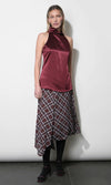 Addison Cowl Funnel Neck Halter Top
