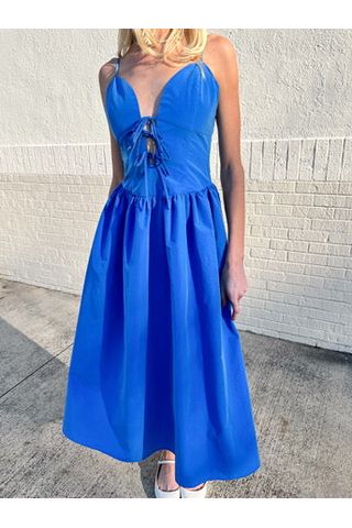 Blue Midi Dress