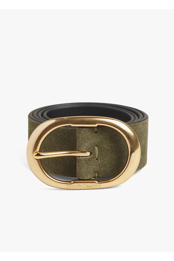 Suede Jean Belt Smoketree