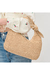 Maple Straw Shoulder Bag Natural