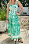 Piper Woodcarver Palm Dress