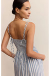 Nadine Striped Midi Dress