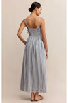 Nadine Striped Midi Dress