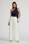SUSAN TIE NECK TOP