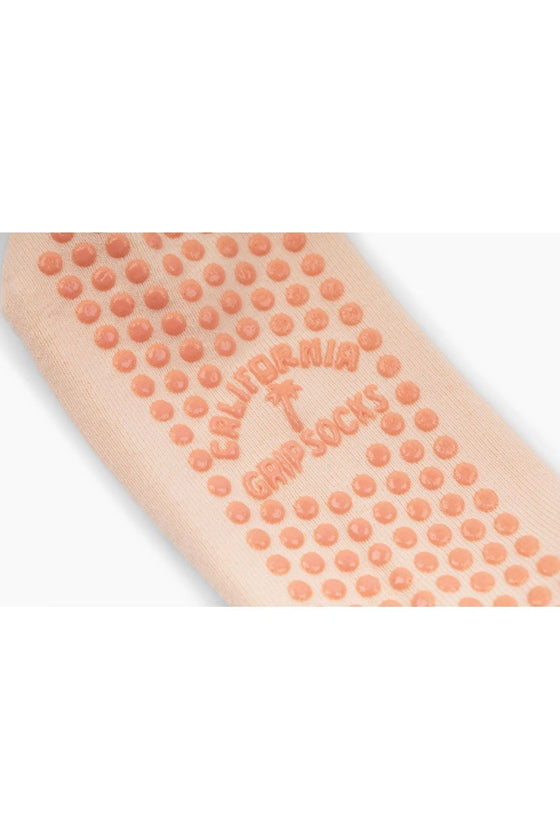 Pink Classic Grip Socks