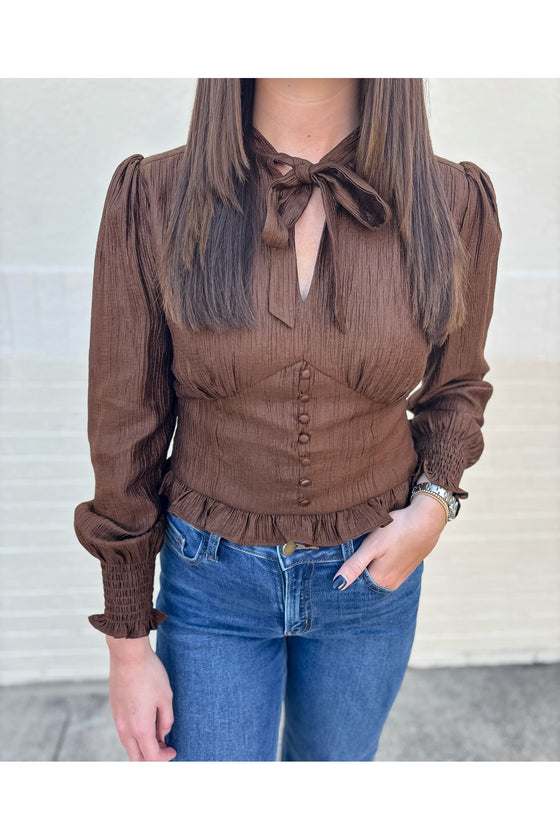 Lucy Bow Blouse