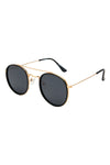 All Aboard Sunglasses- BLACK/SMOKE