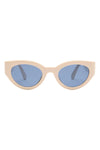 Ashbury Sky Sunglasses- CREAM/NAVY