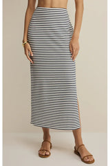 Ainslie Stripe Midi Skirt