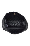 Black Kaia Woven Crossbody
