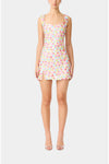 Bijou Mini Dress In Multi