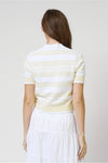 BIRDIE LACE UP TEE