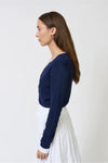BROOKLYN DOUBLE LAYER CARDIGAN