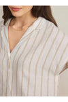 Parallel Button Down Top