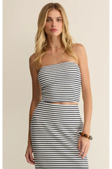 Caffari Stripe Tube Top