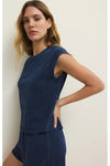 Camino Jersey Denim Top