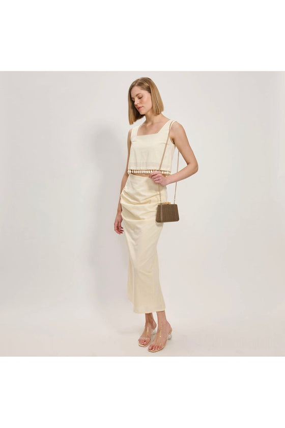 Melina Evening Bag Mocha