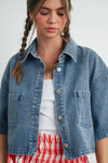 Short Sleeve Denim Jacket