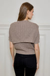 Jean Short Sleeve Sweater Top