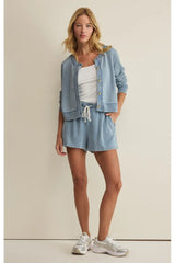 Daily Knit Denim Cardigan