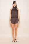 Della Suede Micro Shorts