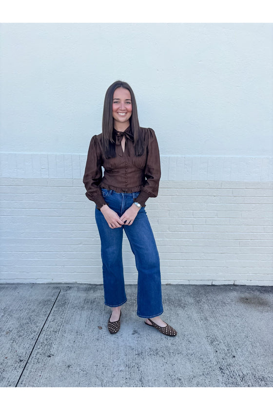 Lucy Bow Blouse