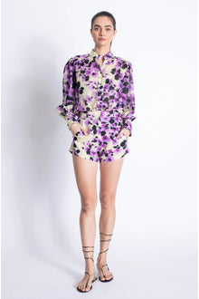  Reagan Print Shorts