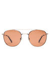 Easton Sunglasses- Brown/Gunmetal