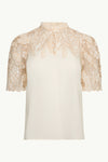 Elaine Reversible Top in Cream