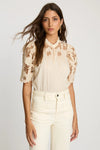 Elaine Reversible Top in Cream